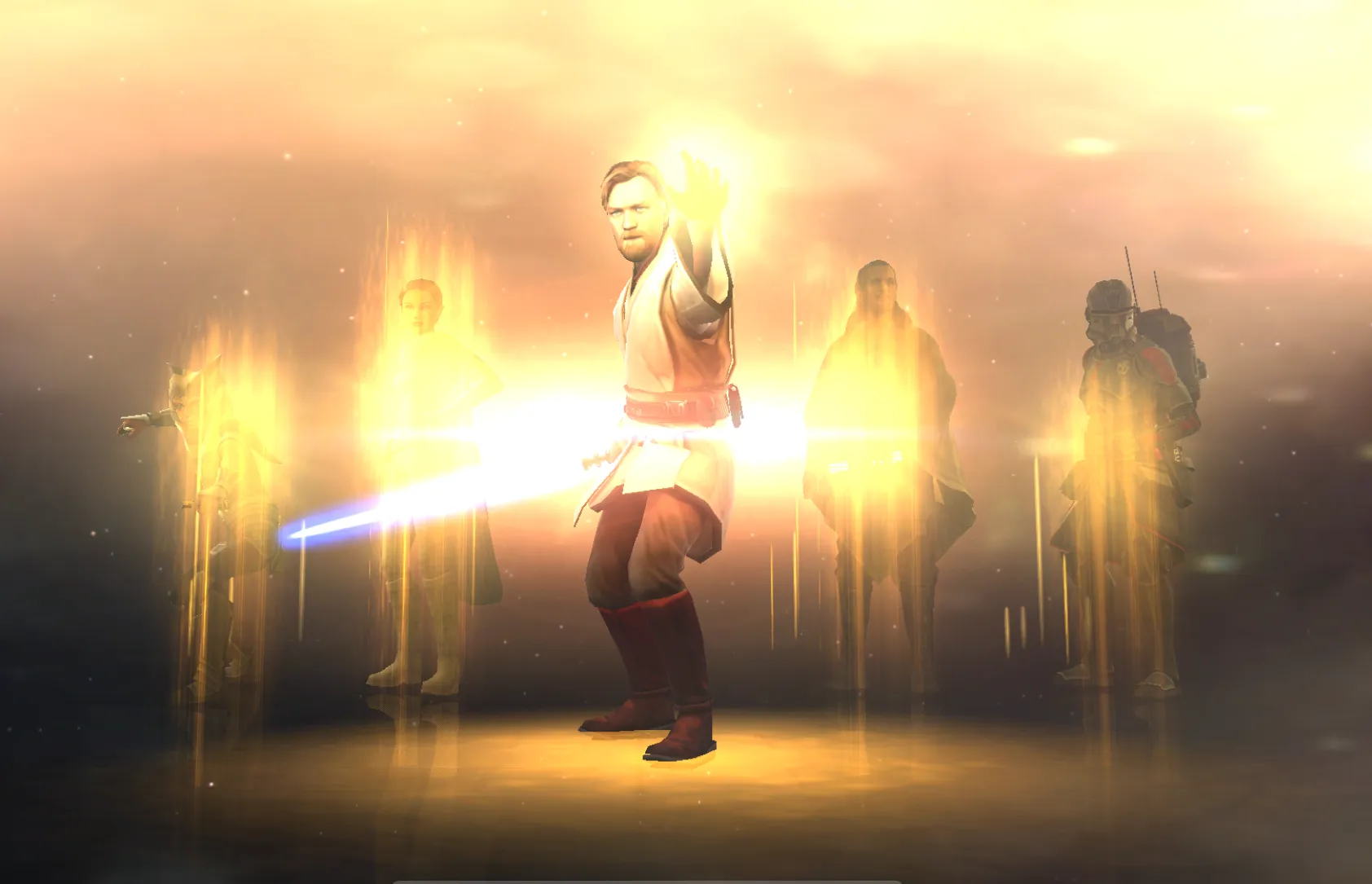 ケノービのアルティメットスキル発動